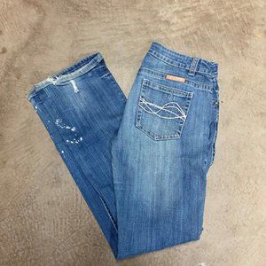 Cowgirl Tuff “Ain’t my day to care!” Bootcut 31